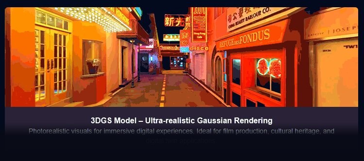 3DGSモデル出力例